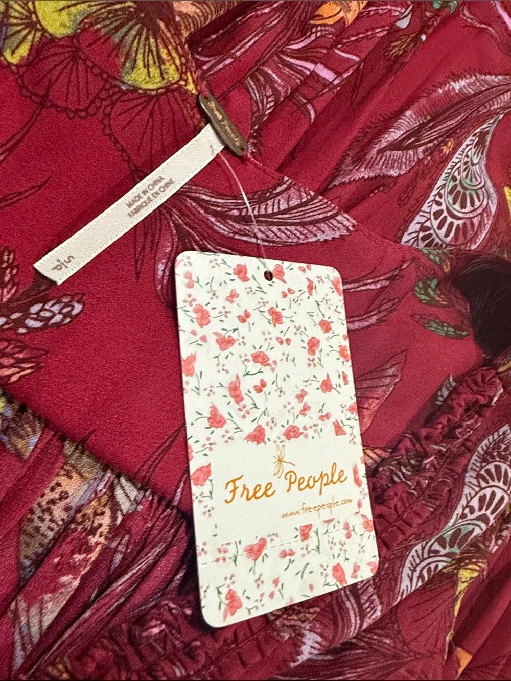 WOW POSHMARK - Authentic NWT Free People Adorable Floral Top